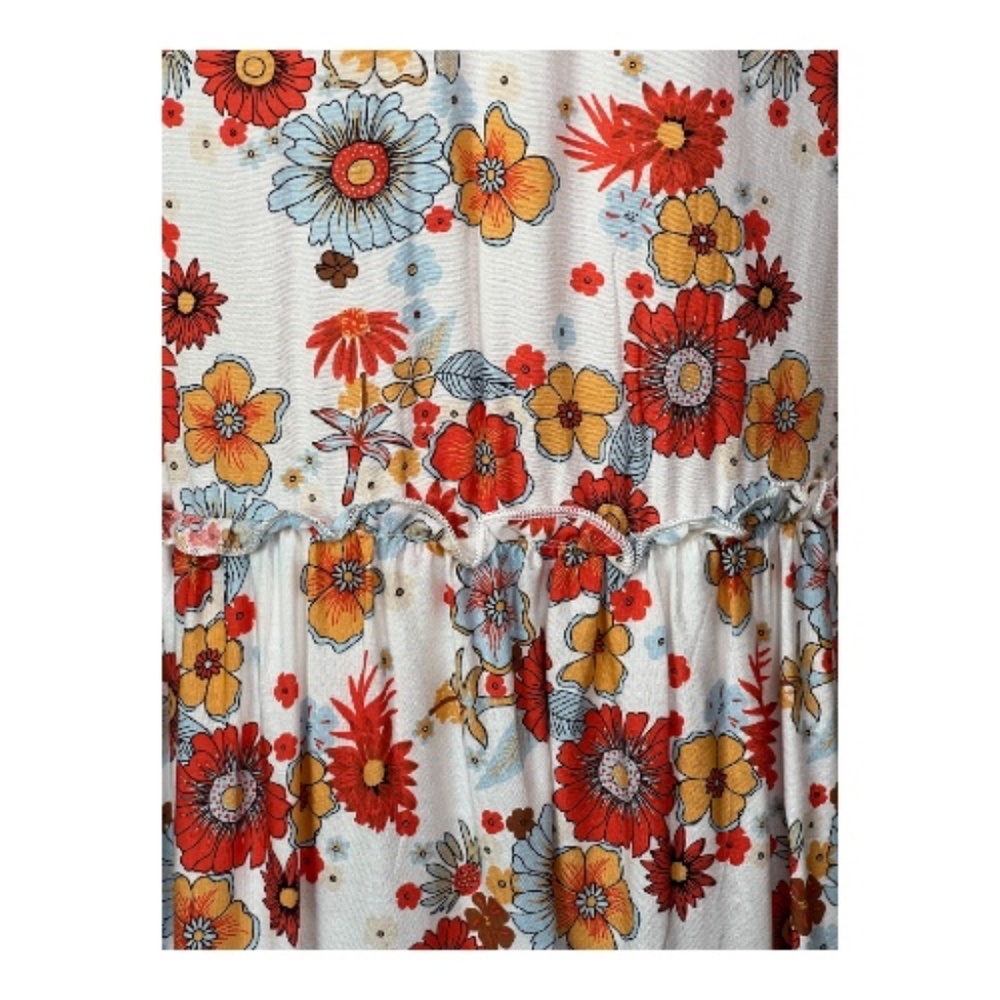 EUC BTFBM boho floral empire waist dress – size XL - Picture 7 of 10